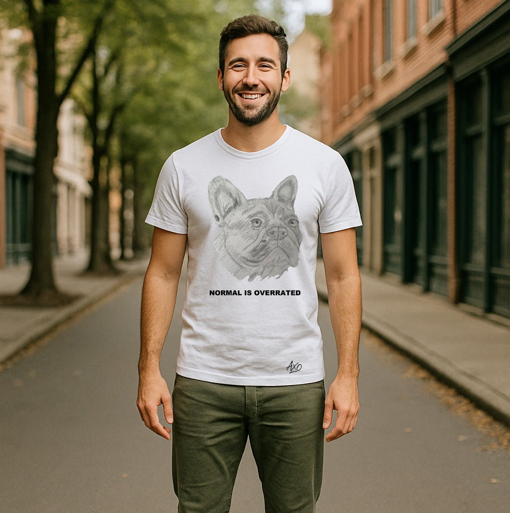 aXo Normal is Overrated Frenchy T-Shirt