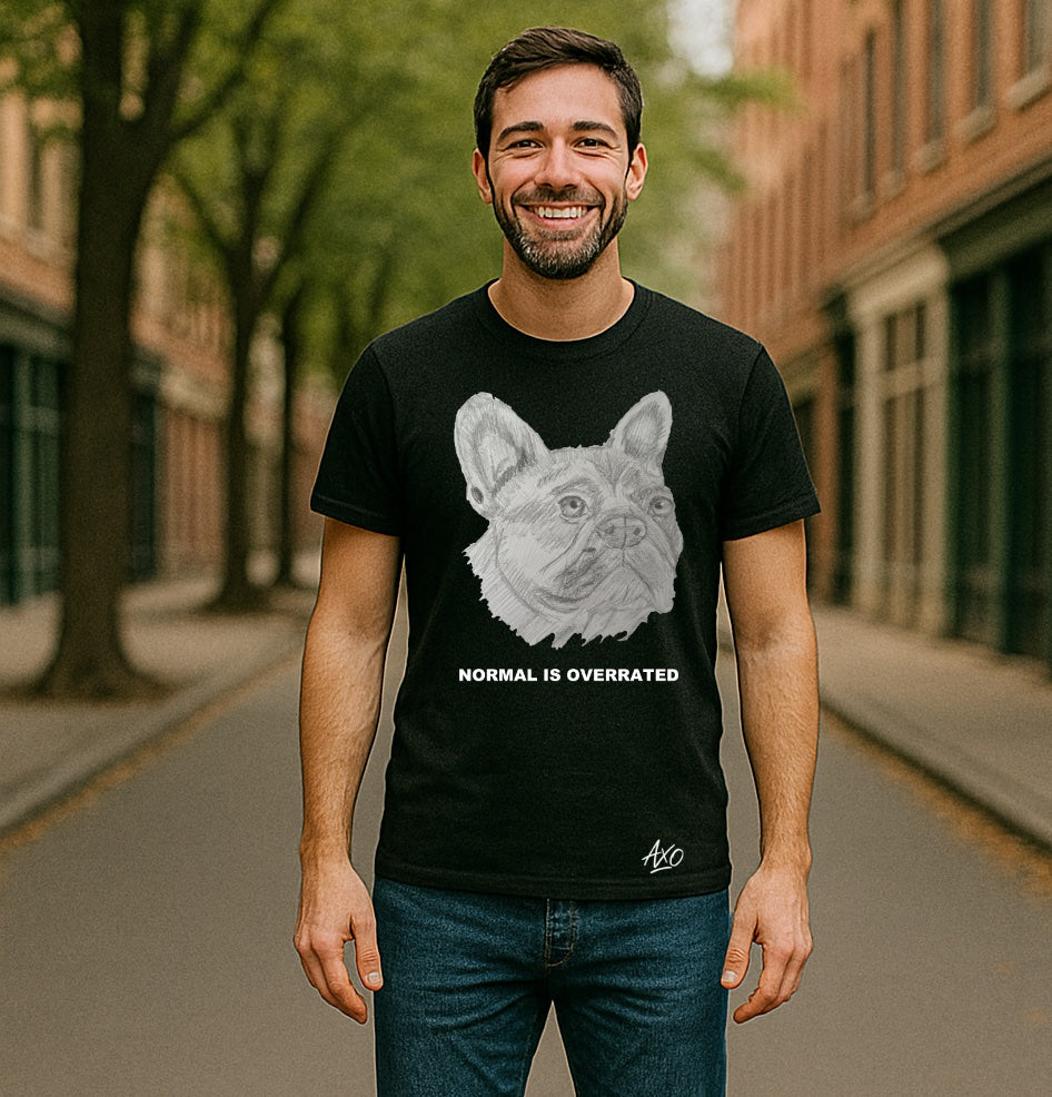 aXo Normal is Overrated Frenchy T-Shirt
