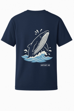 Anthem-T-shirt-Whale-Splash-Navy-2XL