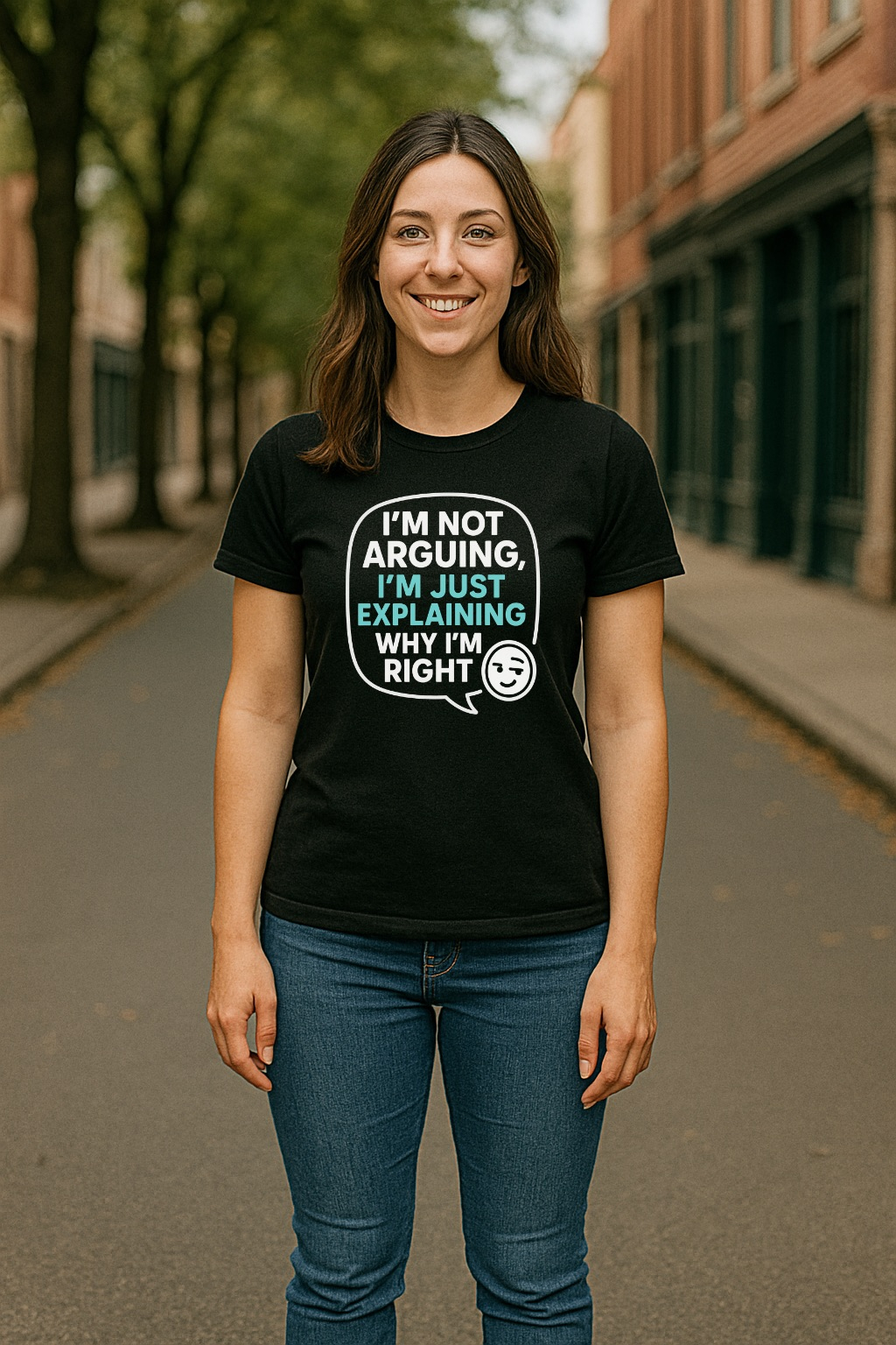 Anthem-T-shirt-I'm-Not-Arguing-Black XL