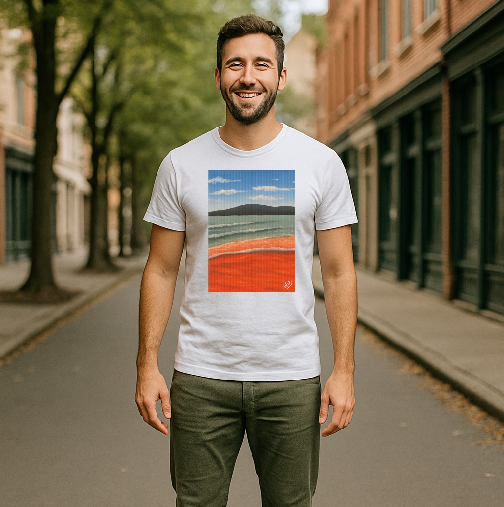 aXo_Red_Sand_T-Shirt_X-Large_White_Limited_Edition