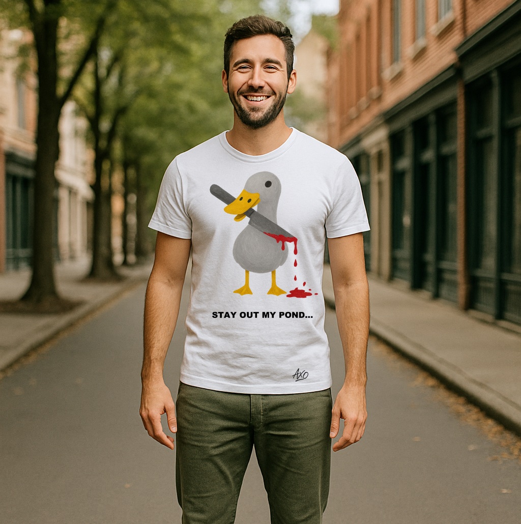 aXo_Duck_T-Shirt_Large_White_Limited_Edition