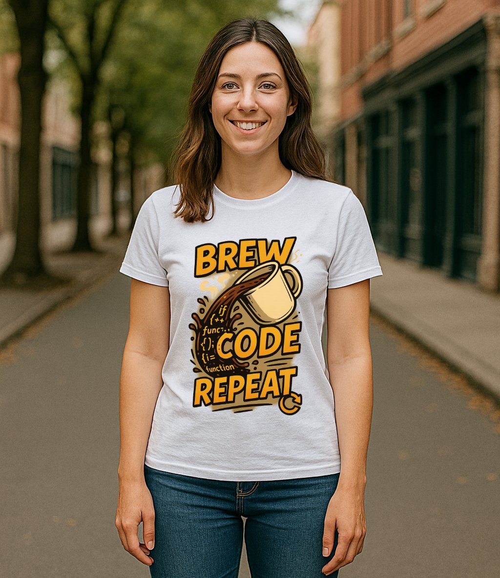aXo Brew Code Repeat Large T-Shirt